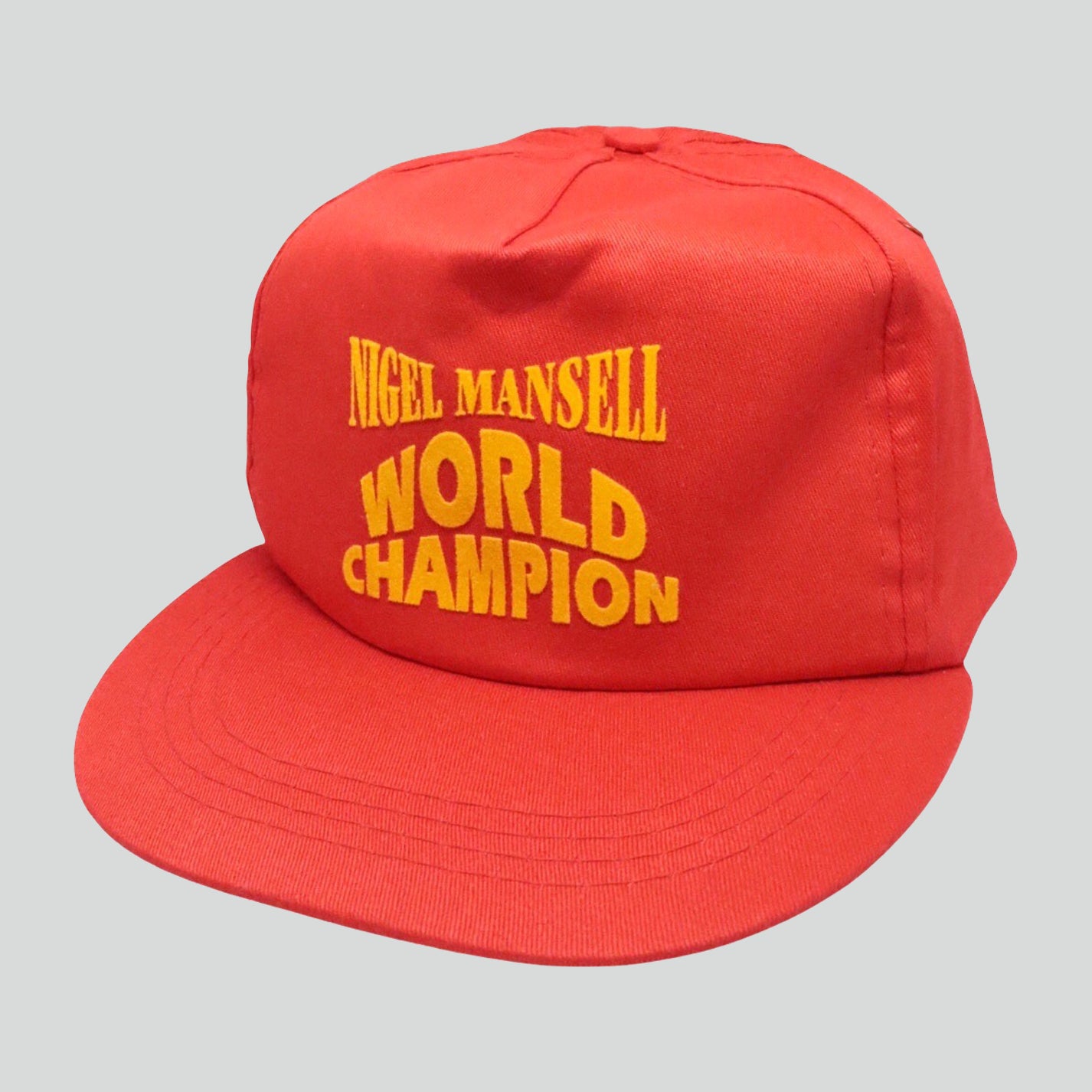 90's Dead Stock Cap "Nigel Mansell World Champion"