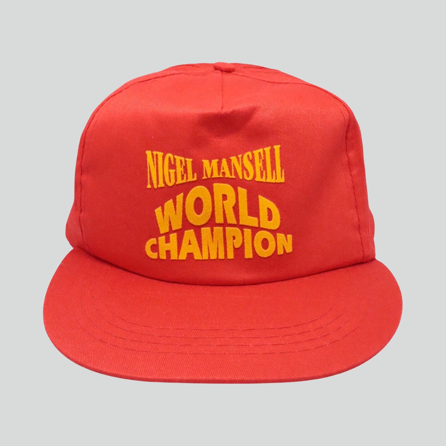 90's Dead Stock Cap "Nigel Mansell World Champion"