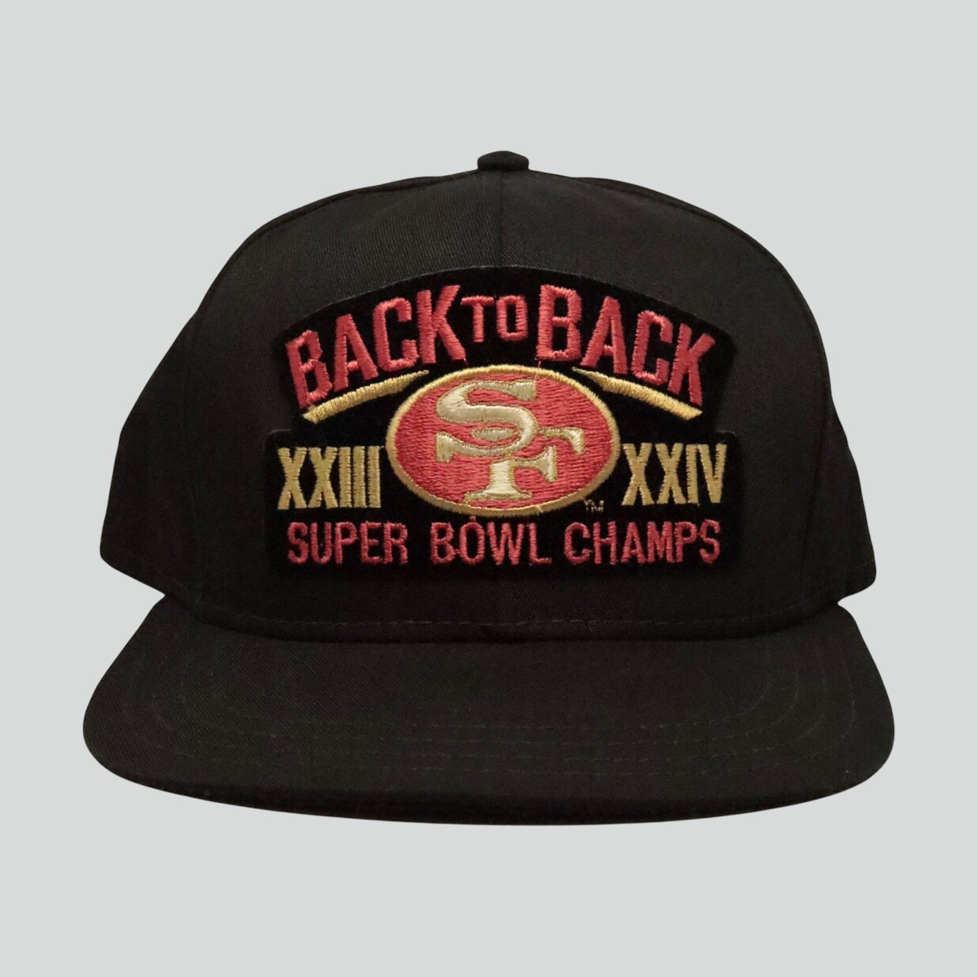90's Cap "San Francisco 49ers Back to Back Super Bowl XXIII XXIV"
