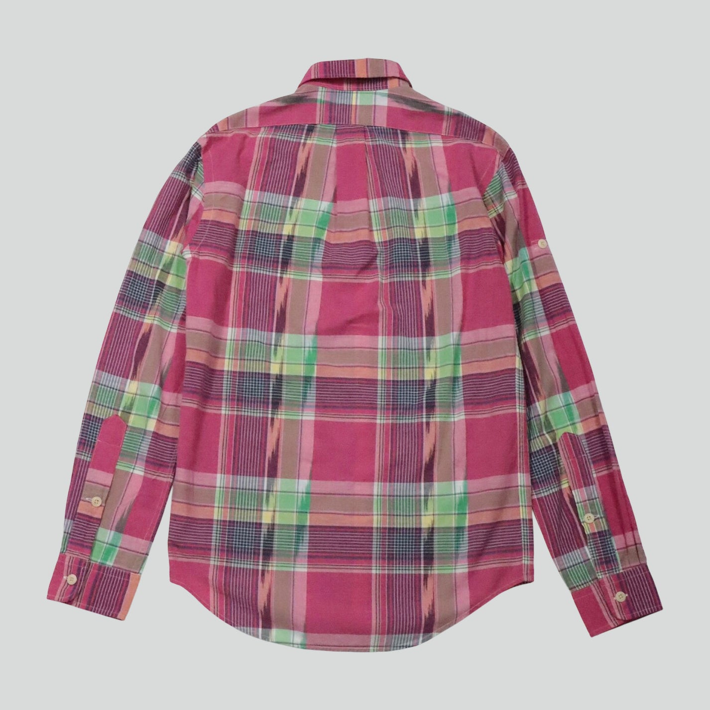 Used Madras Check B.D. Shirt