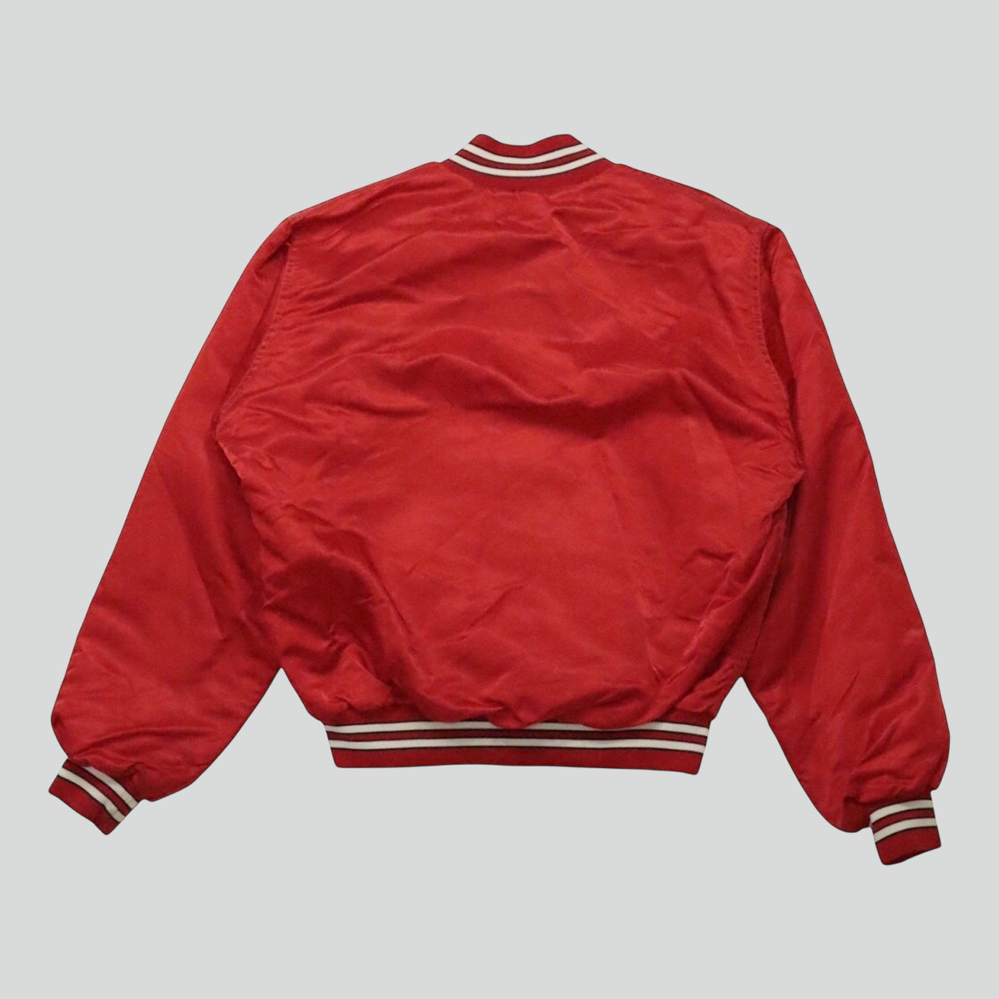 90's Varsity Jacket "The University of Utah Foot Ball Staff"