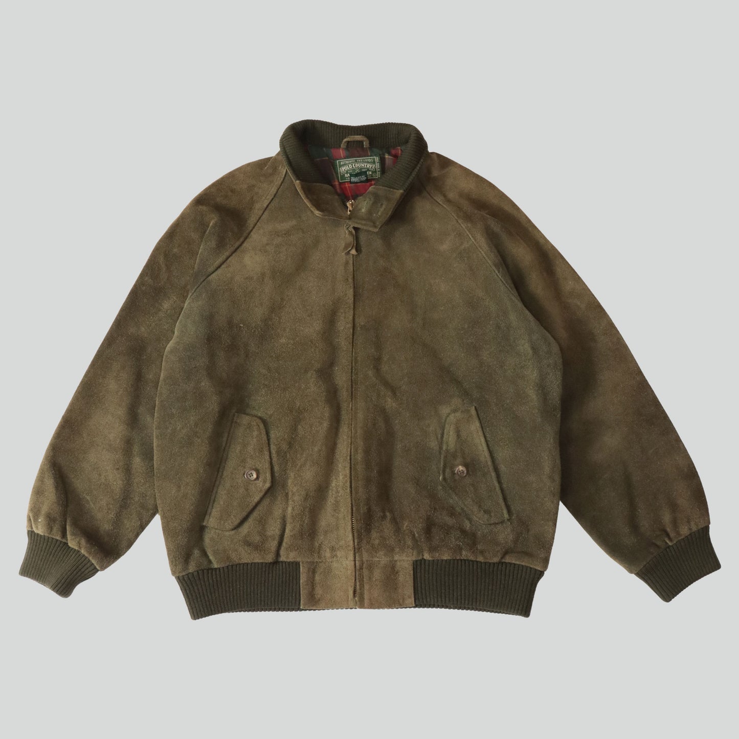 90's Suede Leather Jacket