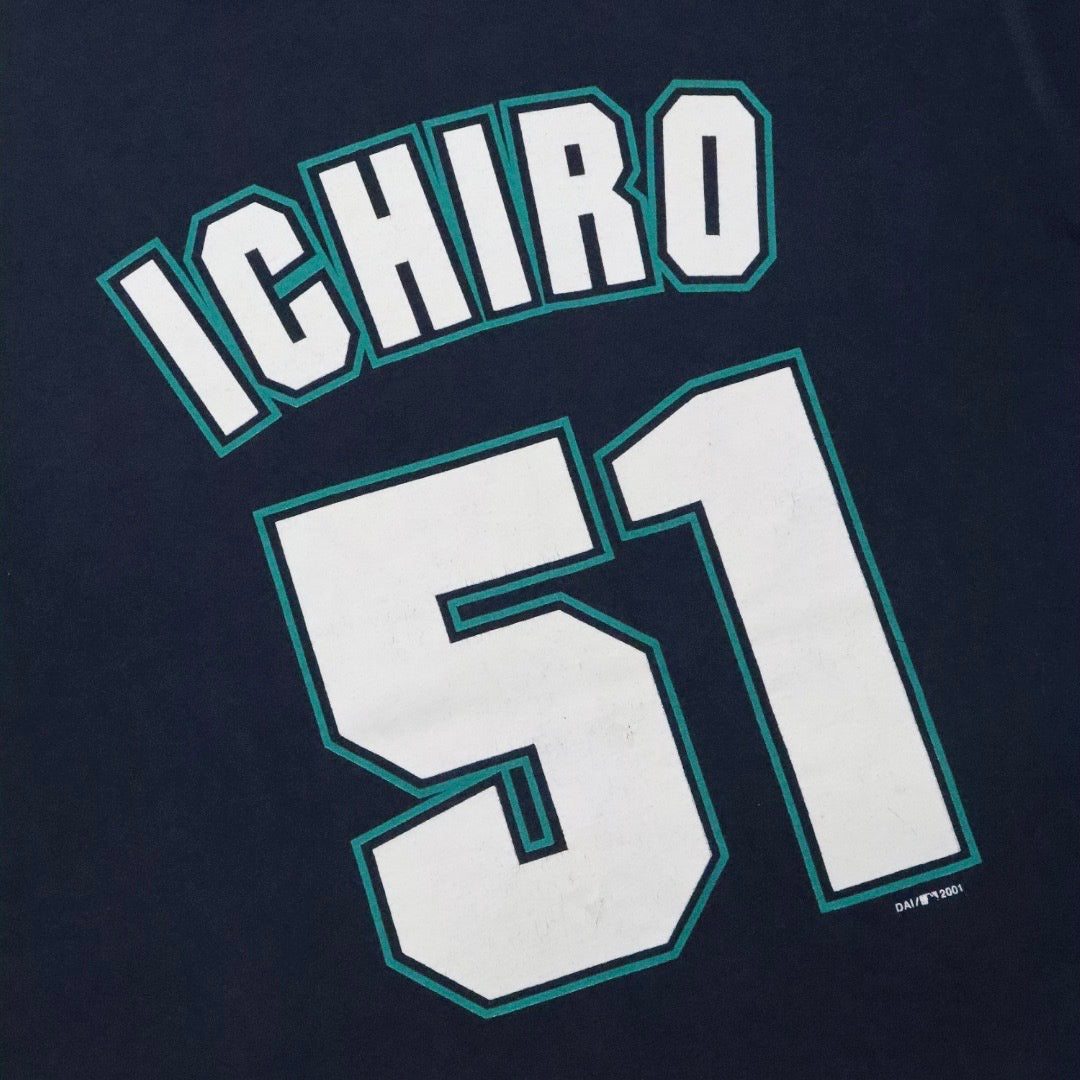 2001 Seattle Mariners Ichiro #51 T-Shirt