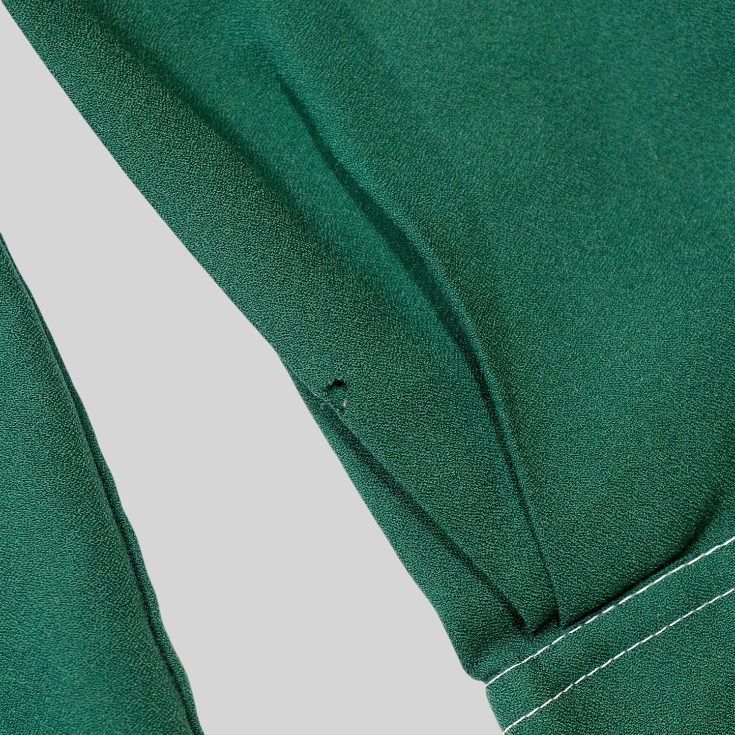 70s "PERMA-PREST" Stitch Detail Shirt / Made in JAPAN