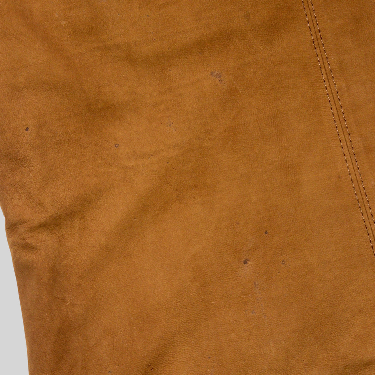 90s Cowhide Suede Belted Coat