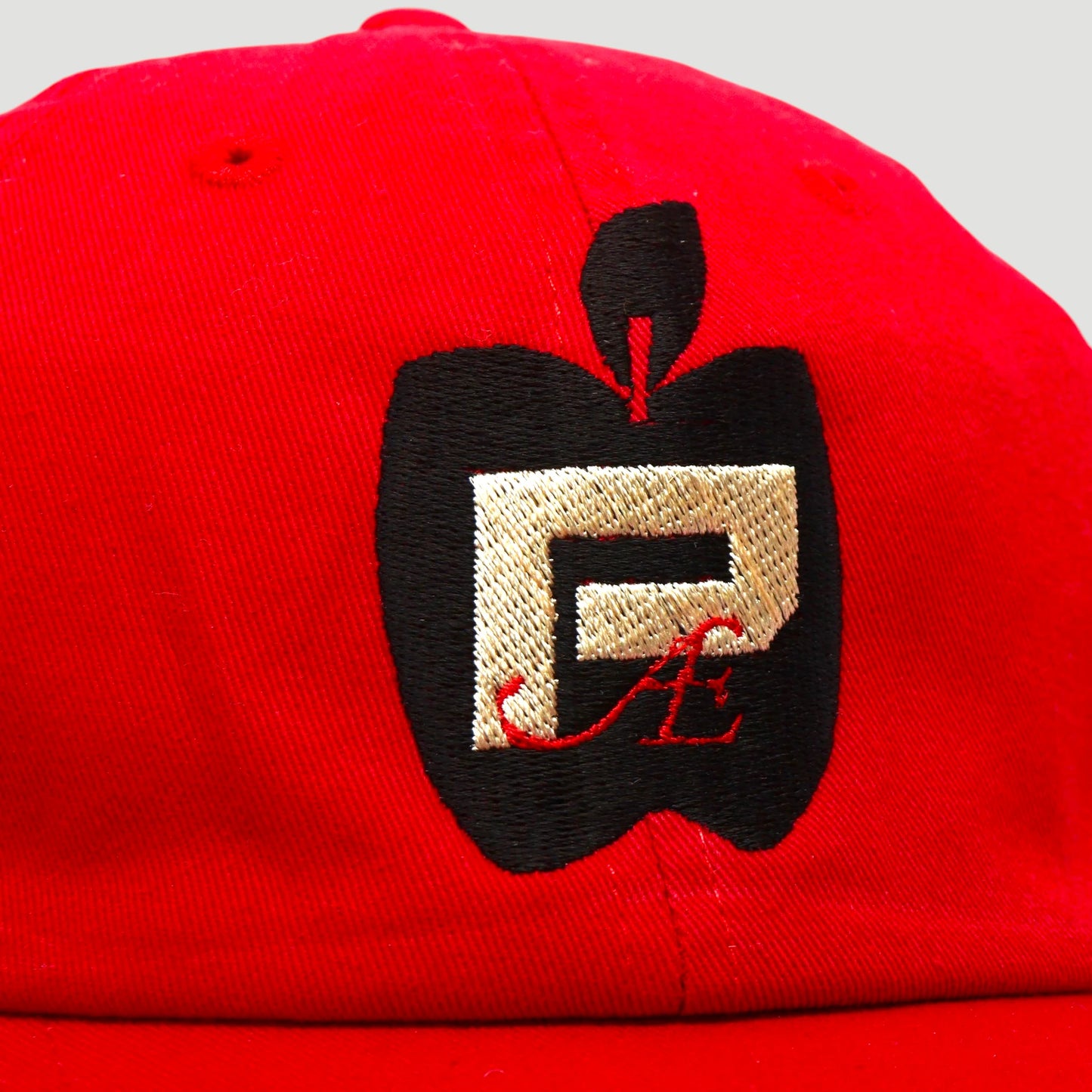"P-Apple Hat" (RED)