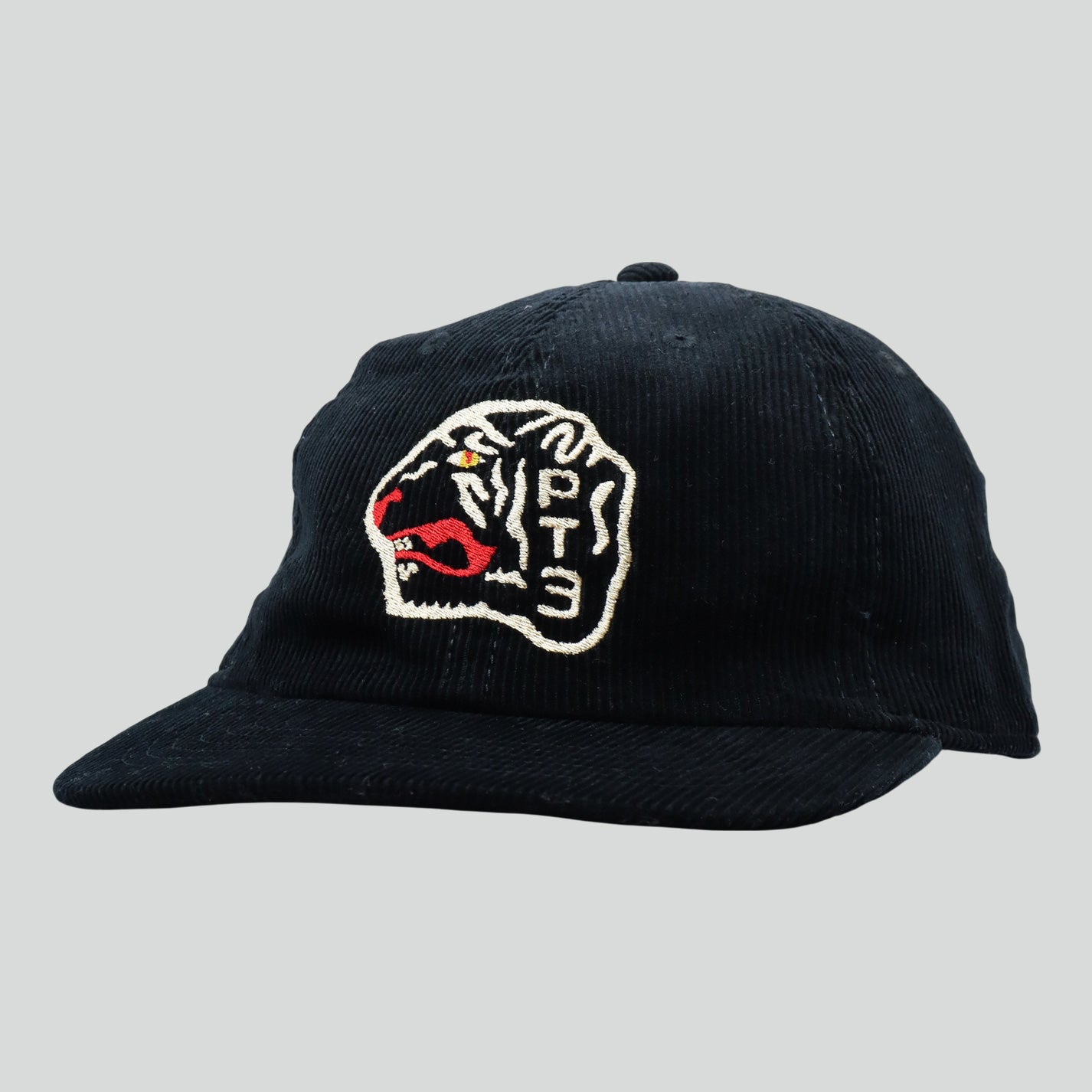 "Panther PT3 Corduroy Hat" (BLACK)