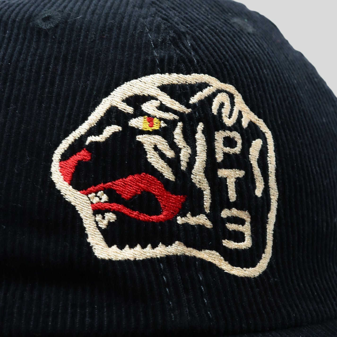 "Panther PT3 Corduroy Hat" (BLACK)