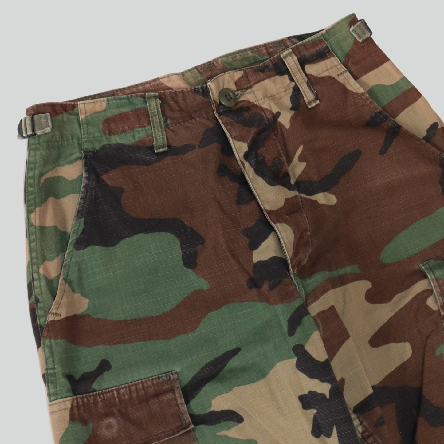 Used Cargo Pants "BDU Woodland Camo"