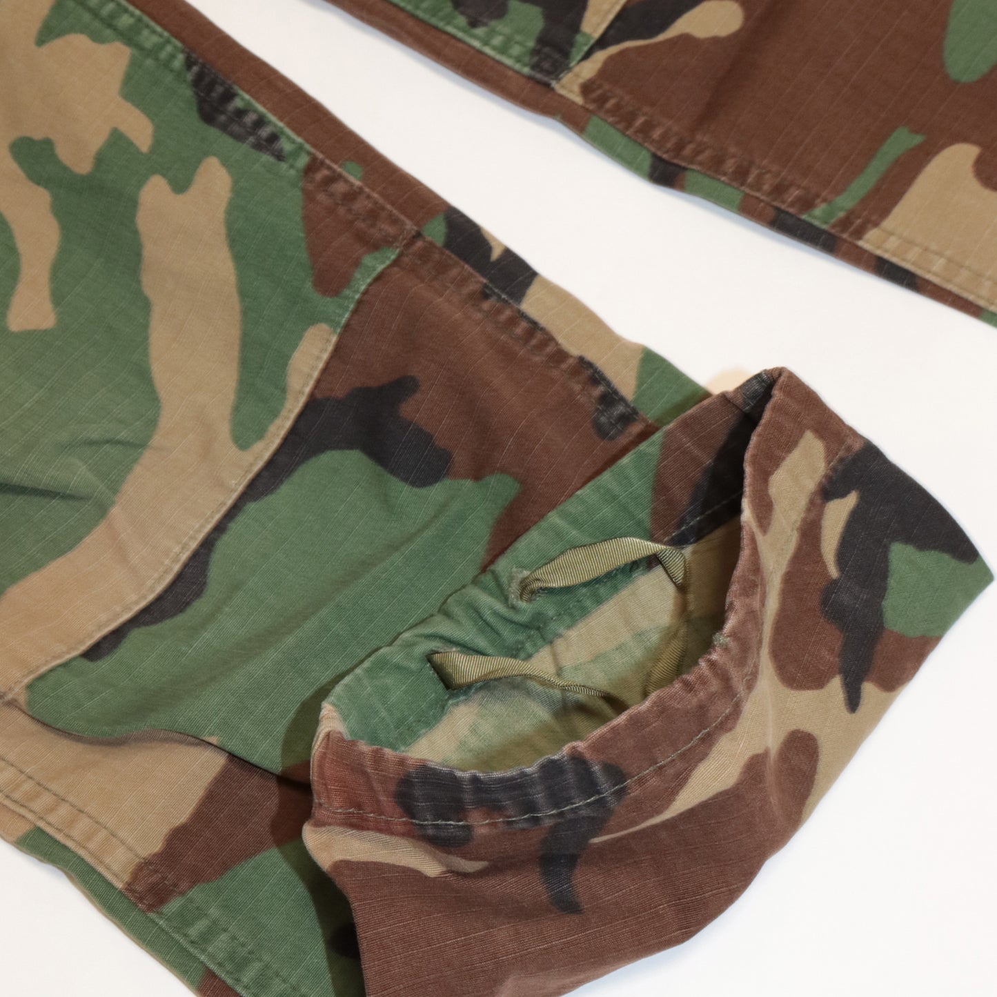 Used Cargo Pants "BDU Woodland Camo"