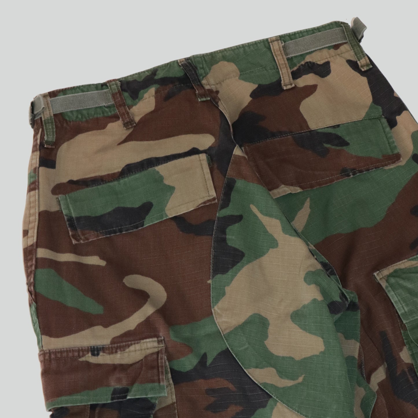 Used Cargo Pants "BDU Woodland Camo"