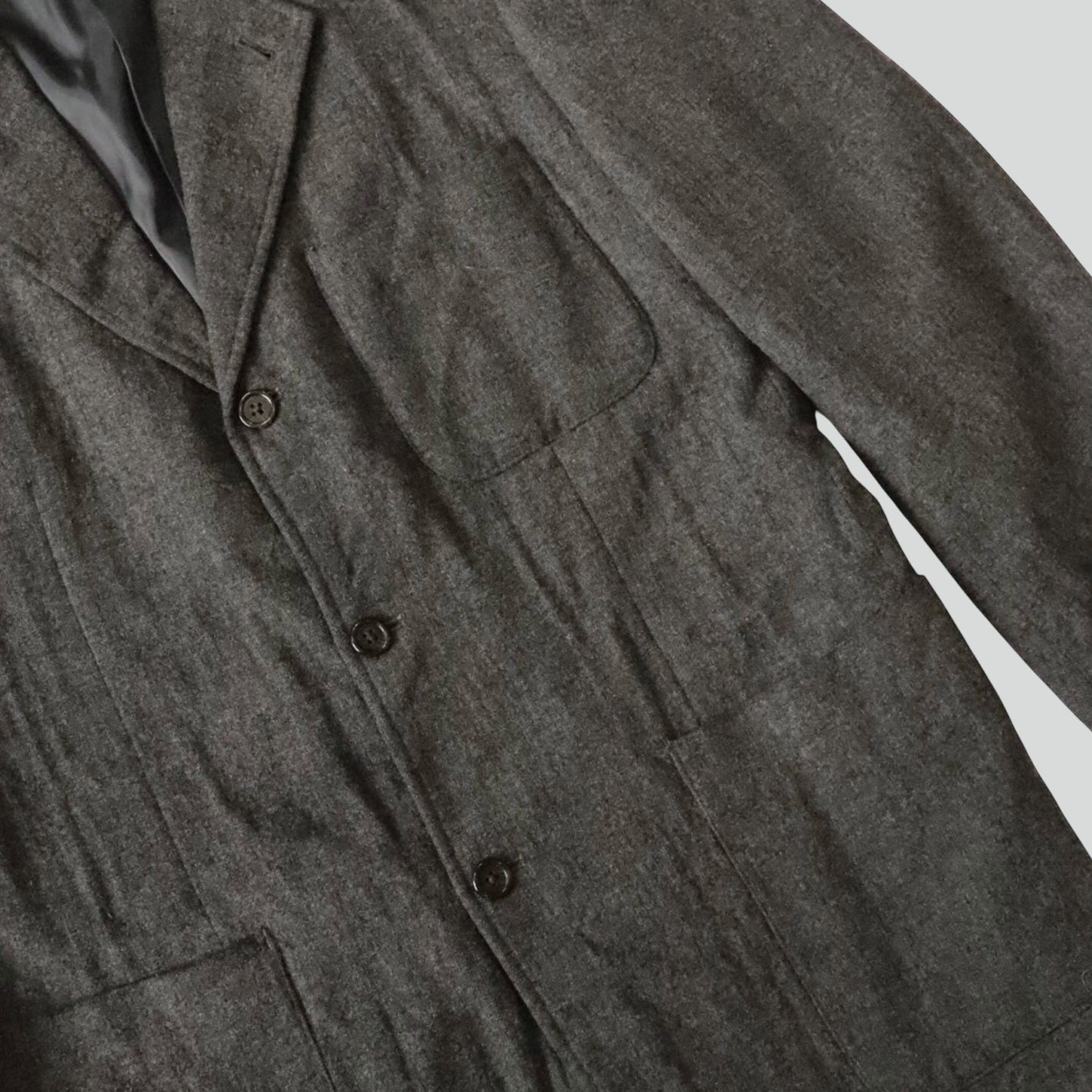 80's Wool Tailored Jacket