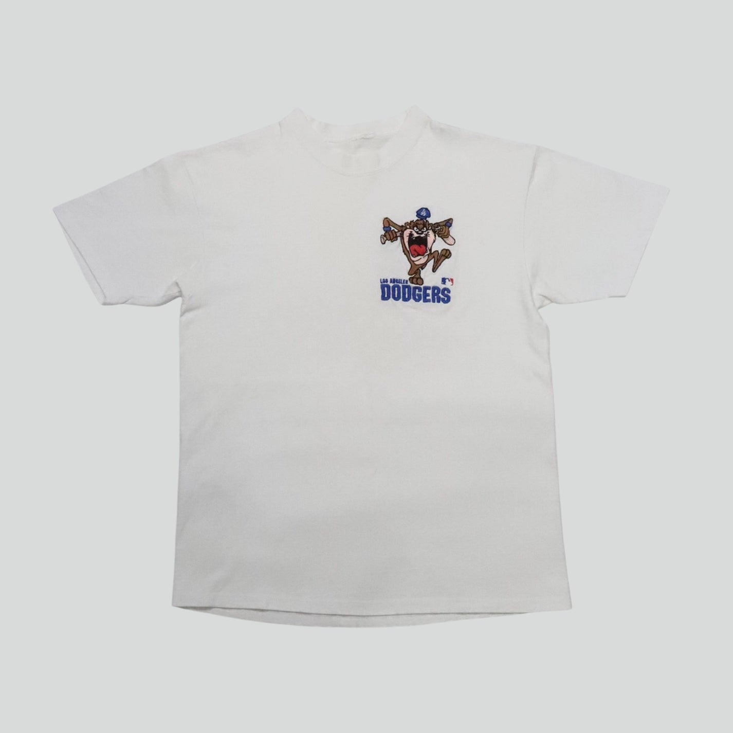 90's T-Shirt "Los Angeles Dodgers × Tasmanian Devil"