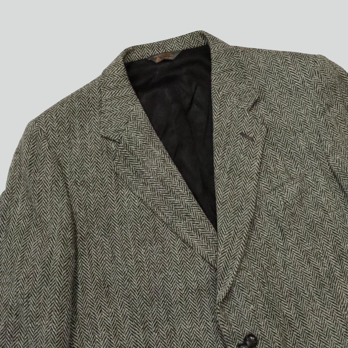 80's Tweed Tailored Jacket