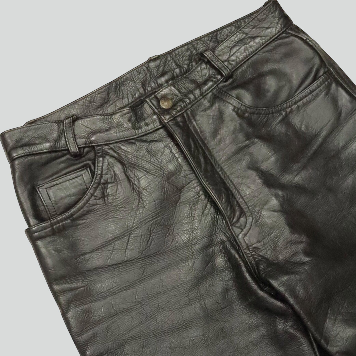 90's Leather Pants