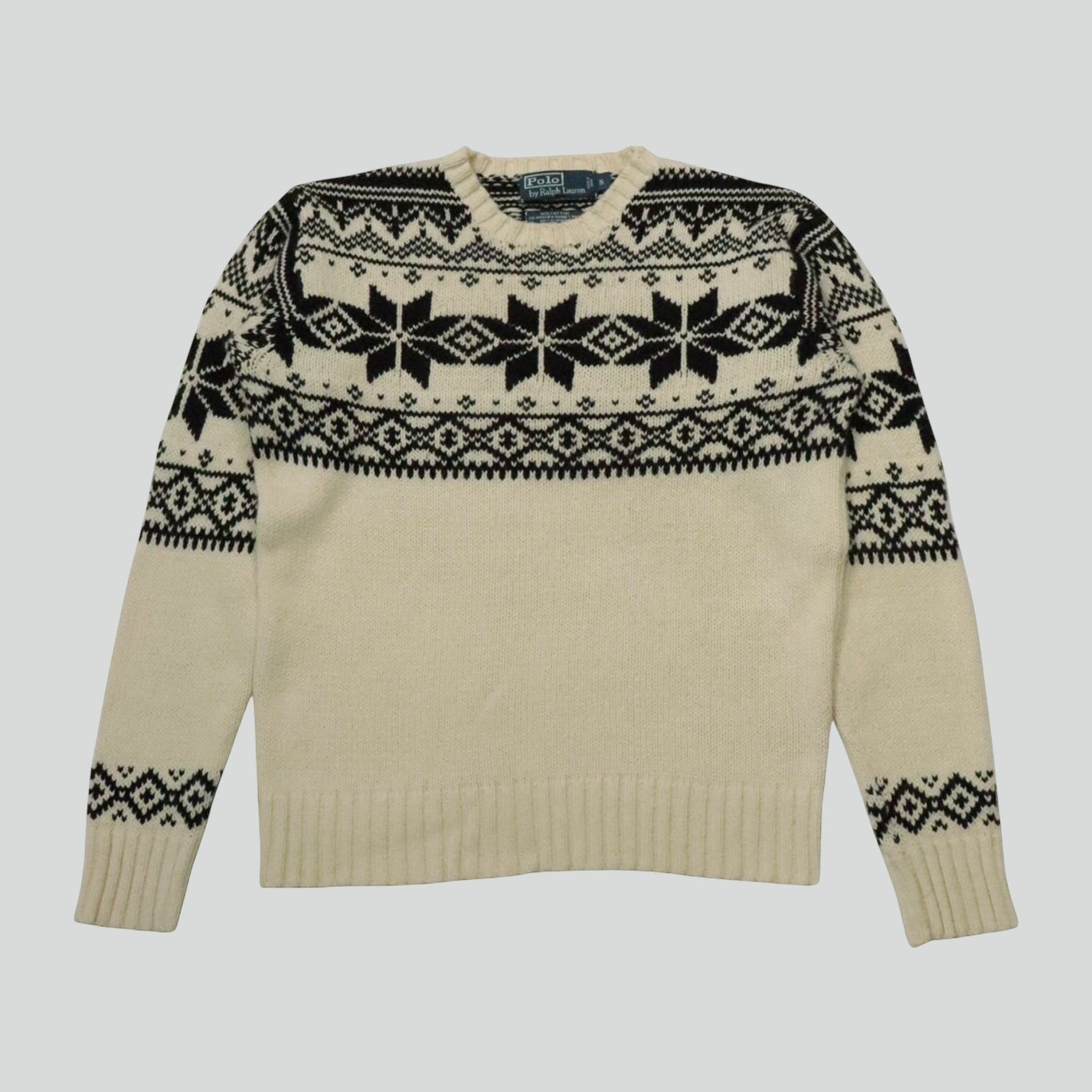 90's Nordic Sweater