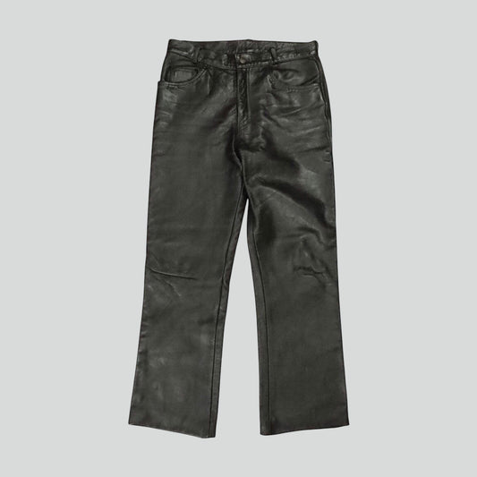 90's Leather Pants