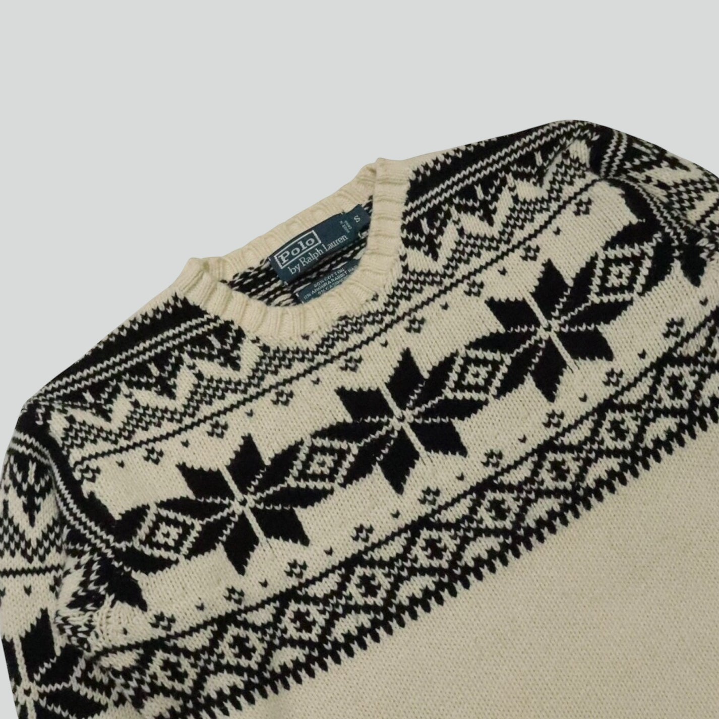 90's Nordic Sweater
