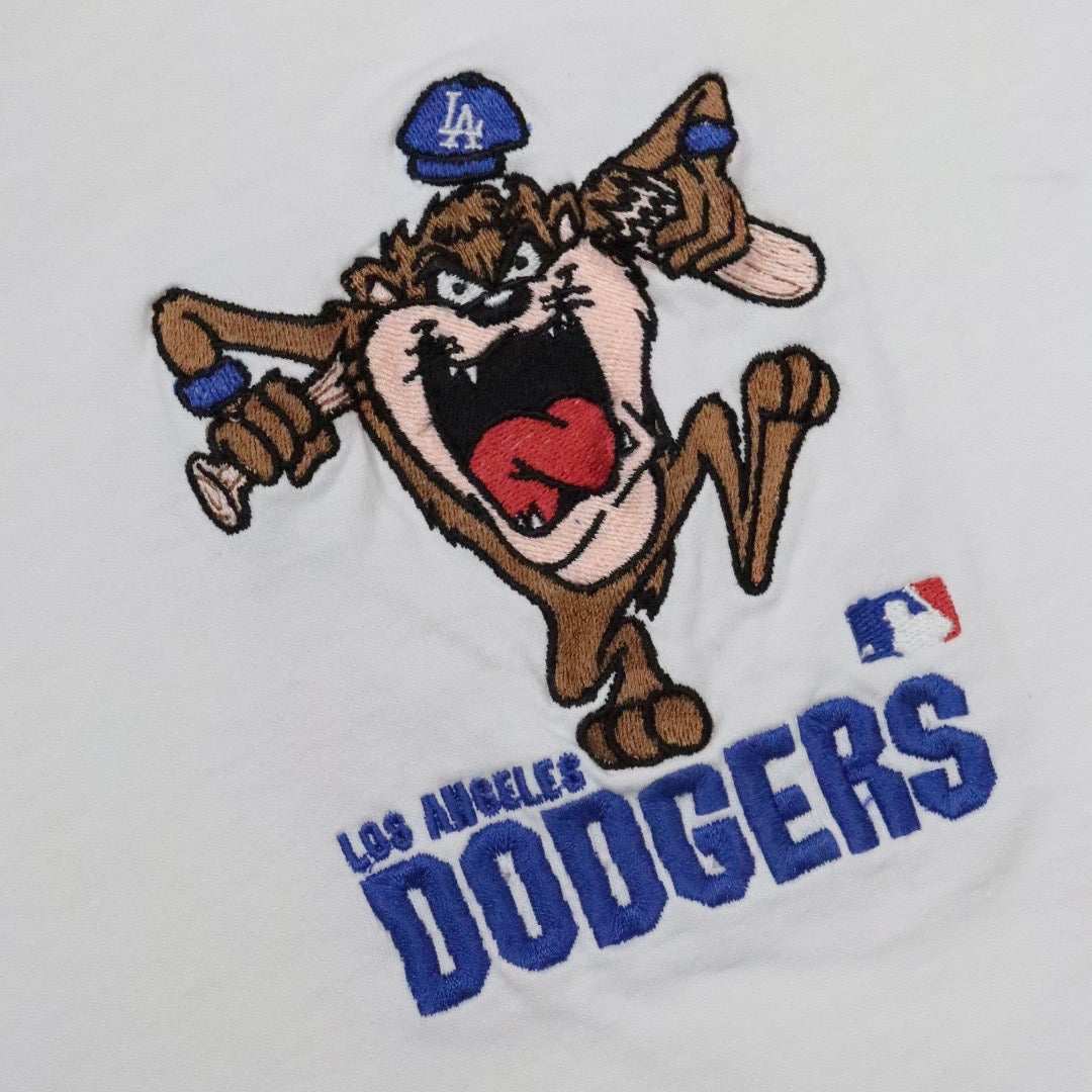 90's T-Shirt "Los Angeles Dodgers × Tasmanian Devil"