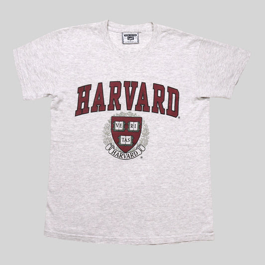 90s Harvard Print T-Shirt / Made in USA