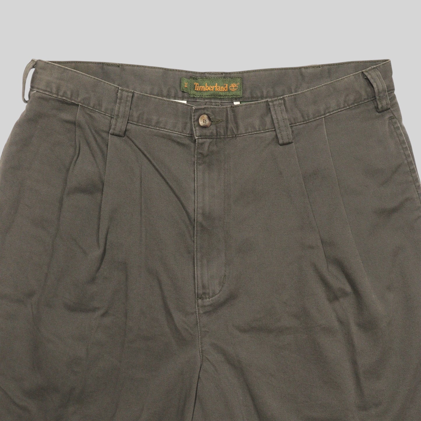 90s Two-Tuck Stratham Twill Shorts