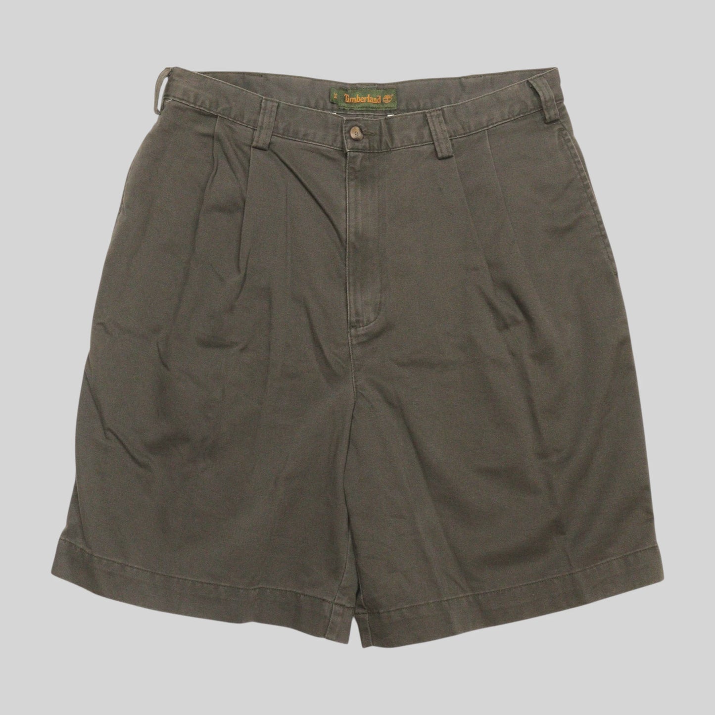 90s Two-Tuck Stratham Twill Shorts