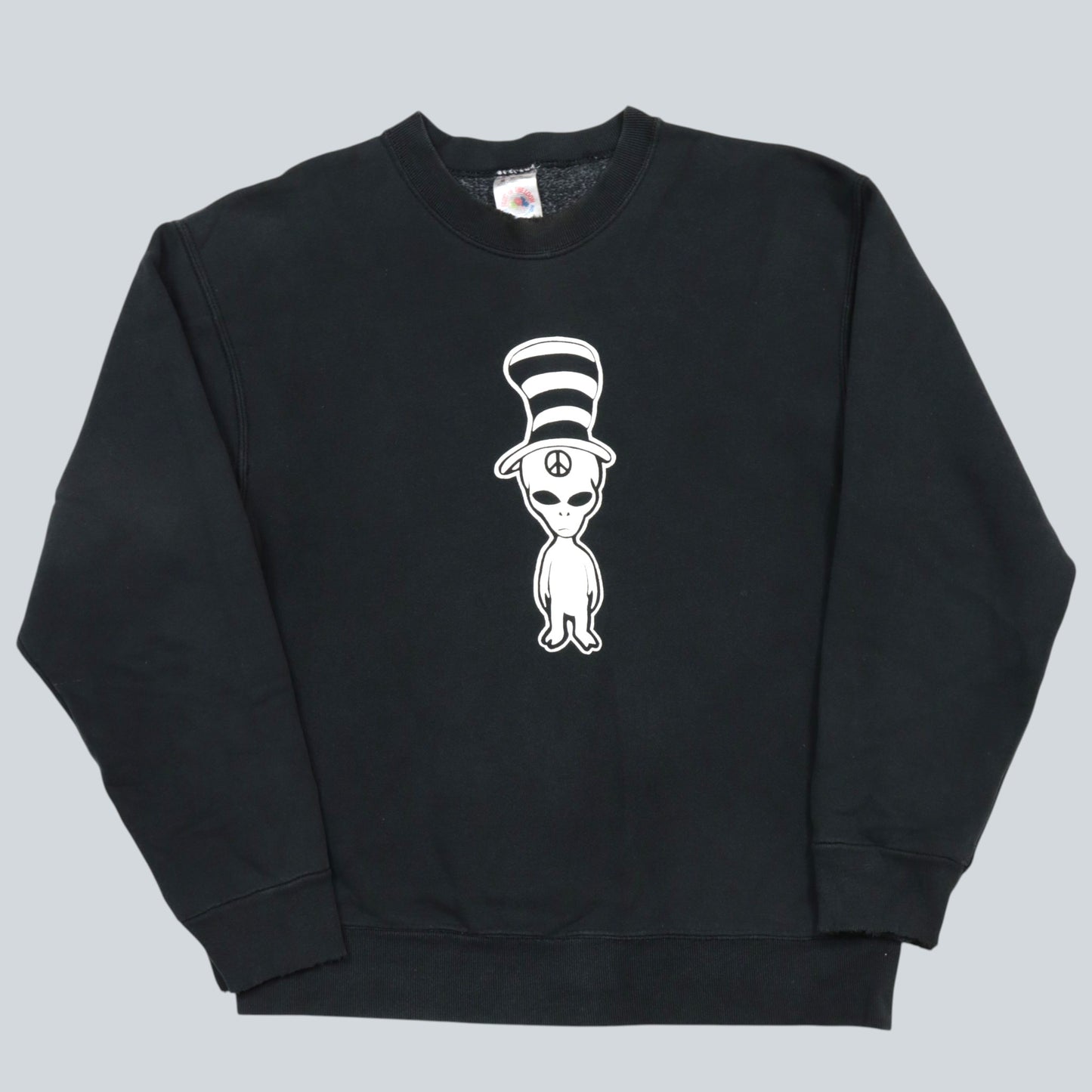 90s Sweatshirt ”Alien Print” / Made in USA