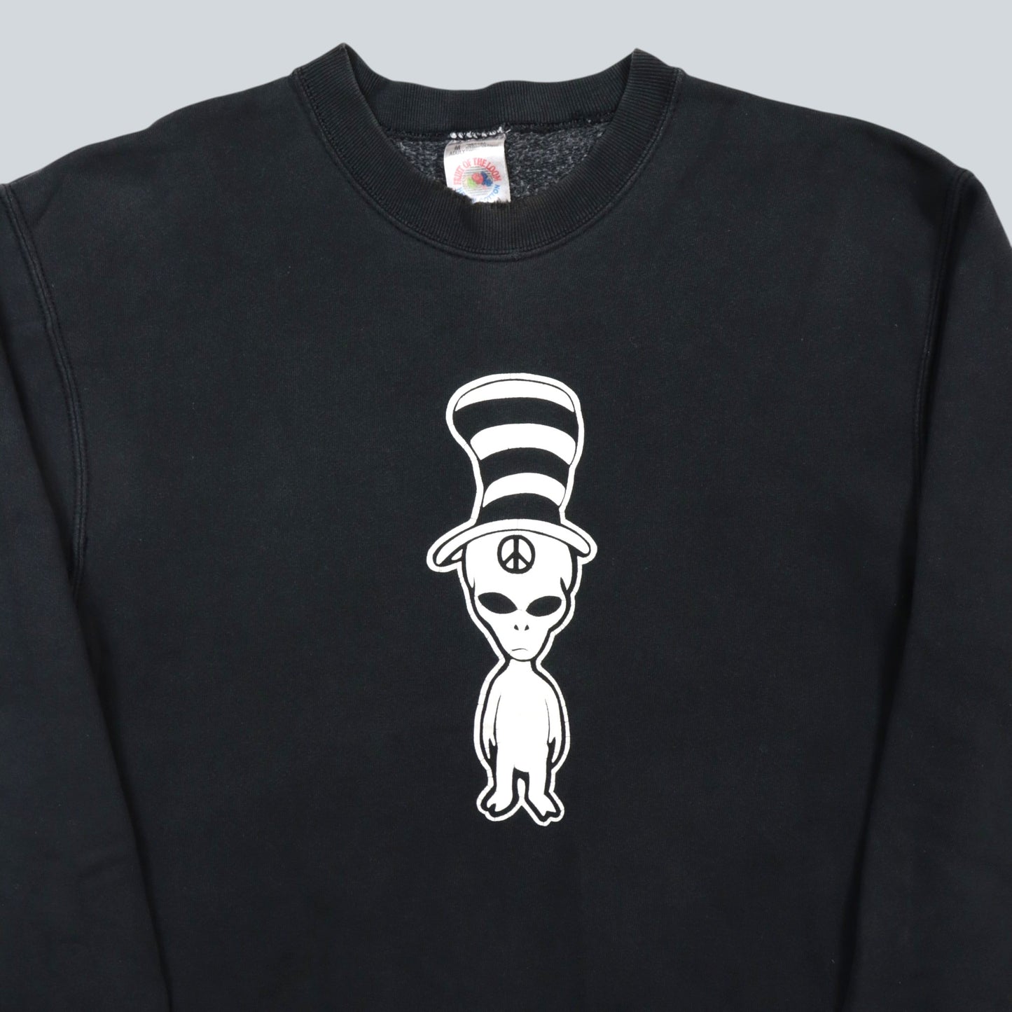 90s Sweatshirt ”Alien Print” / Made in USA