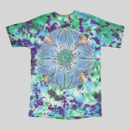 1993 Not Fade Away “Mike DuBois” Psychedelic Tie-Dye T-Shirt / Made in USA