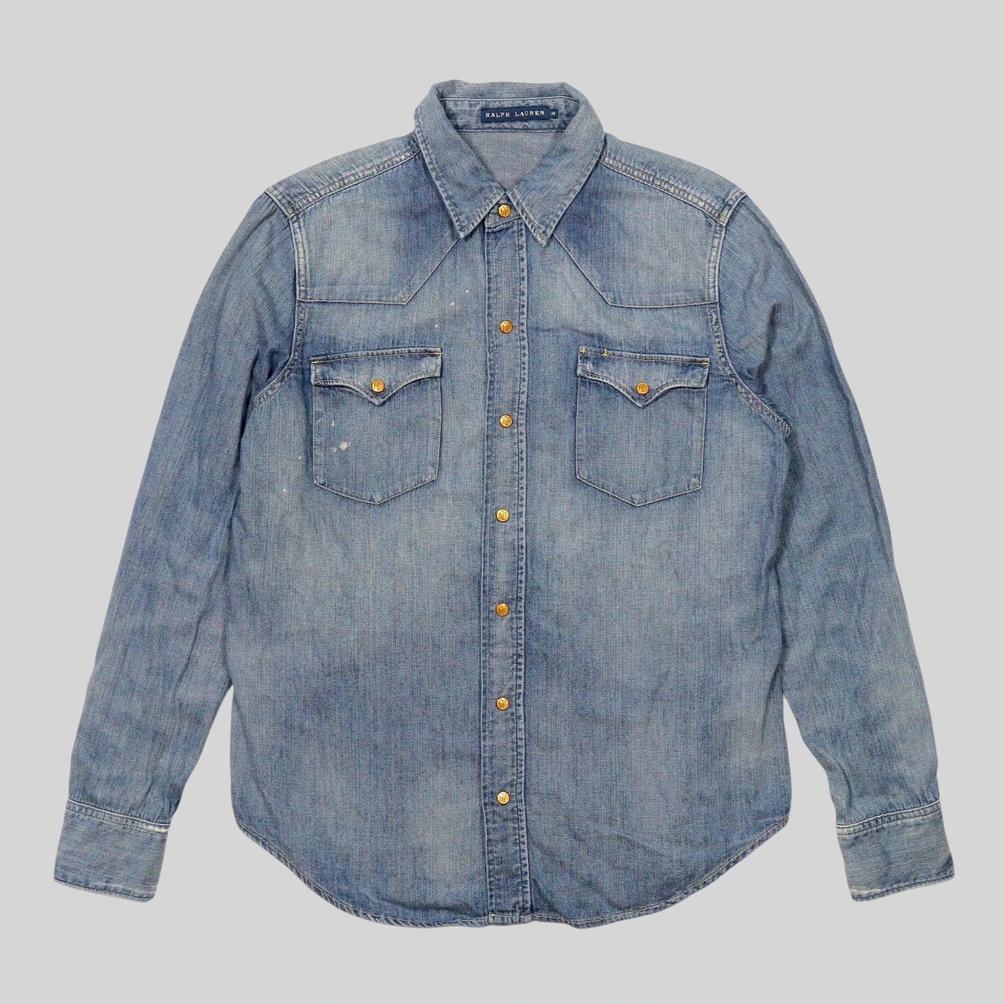00s Denim Western Shirt