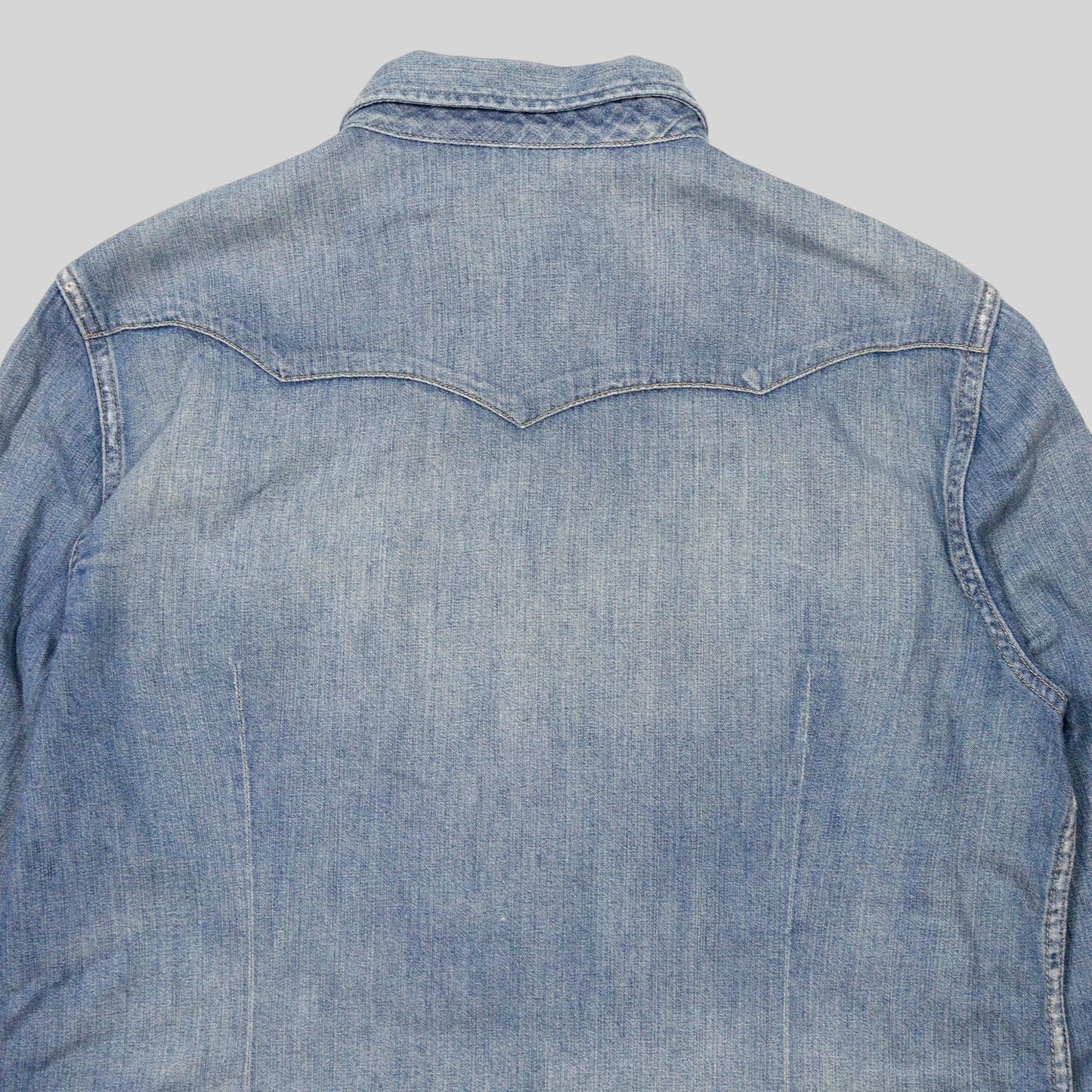 00s Denim Western Shirt