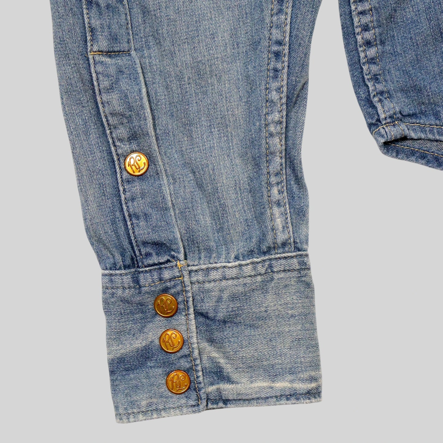 00s Denim Western Shirt