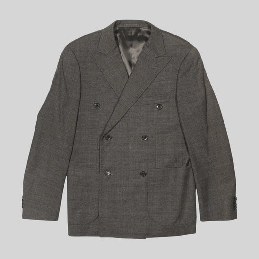 90s TECNOWOOL Double Breasted Jacket
