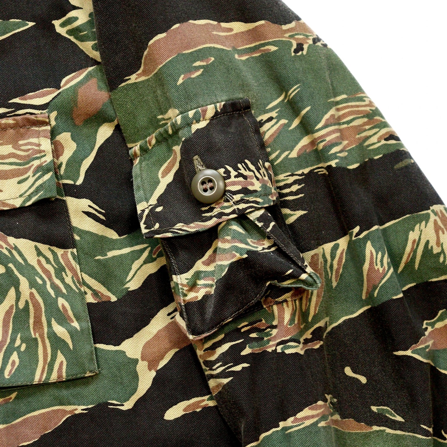 Used Tiger Stripe Camouflage Military Jacket