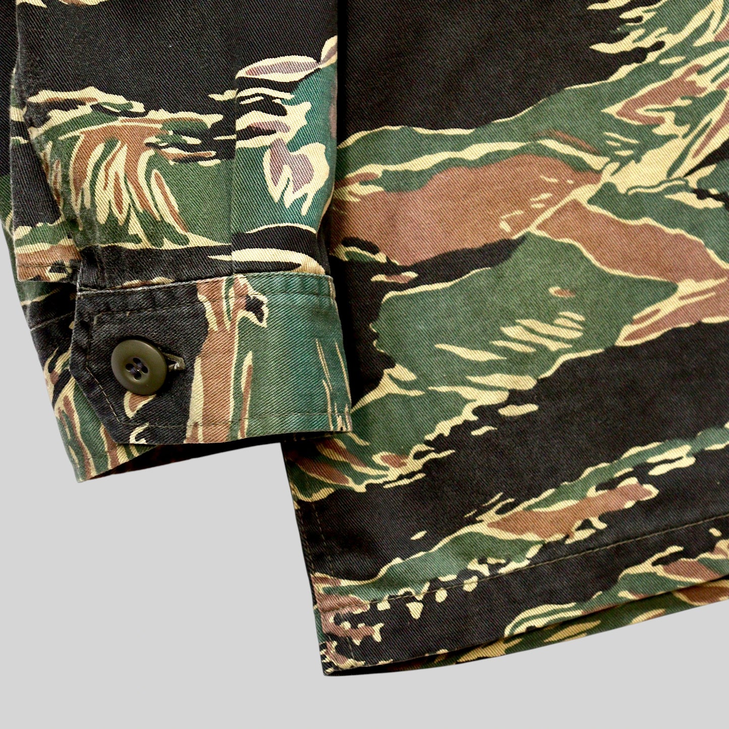 Used Tiger Stripe Camouflage Military Jacket