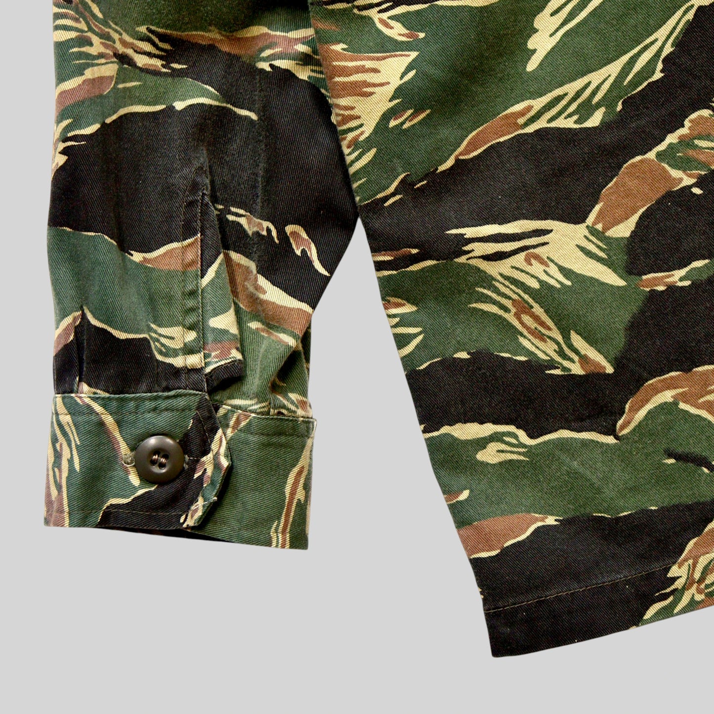 Used Tiger Stripe Camouflage Military Jacket