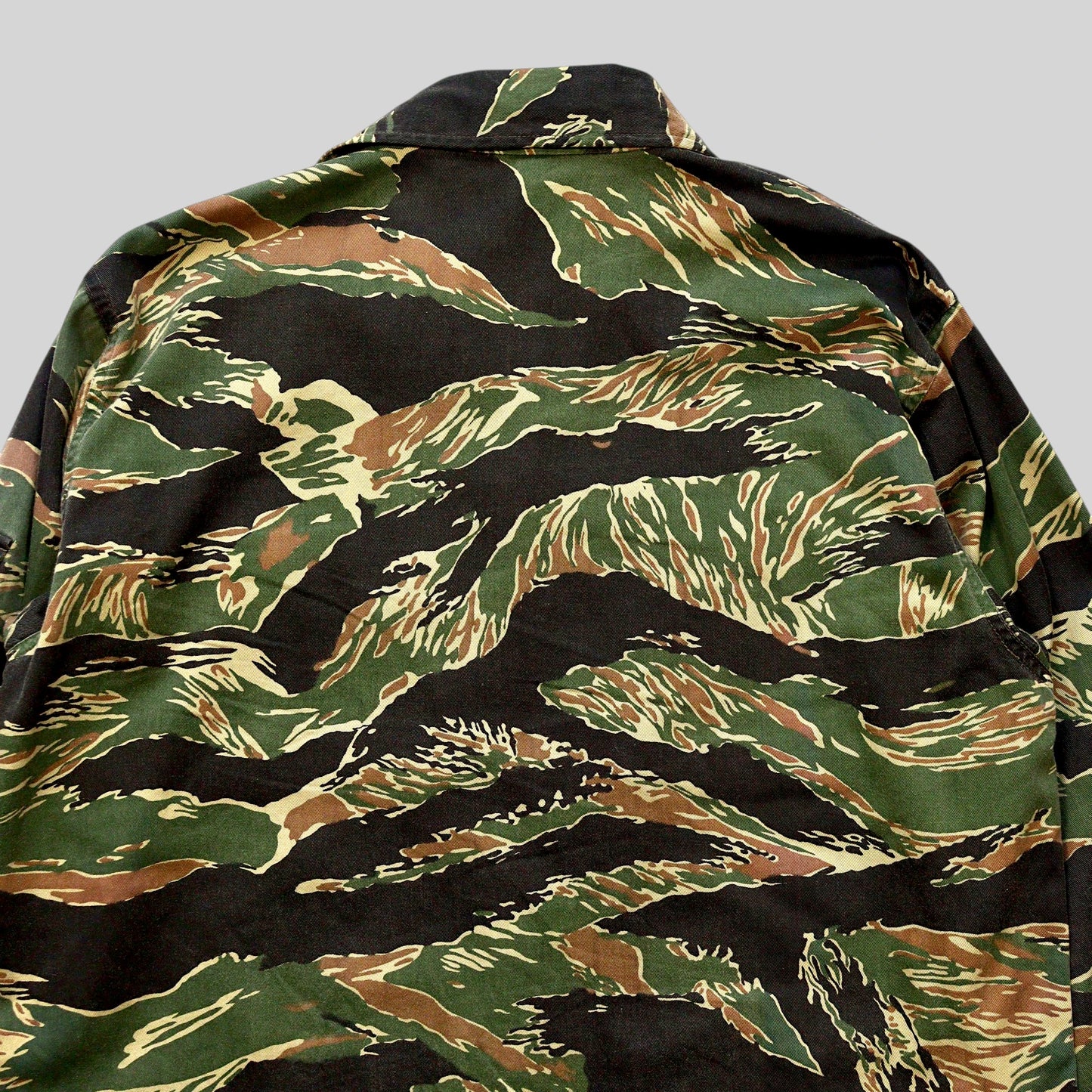 Used Tiger Stripe Camouflage Military Jacket