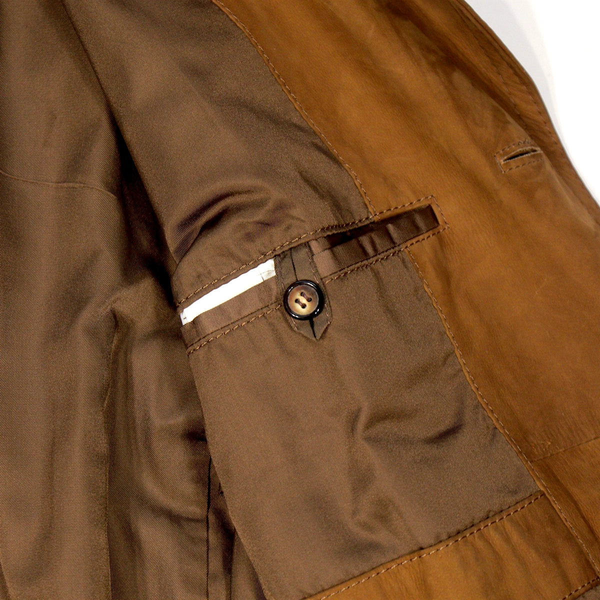 90s Cowhide Suede Belted Coat