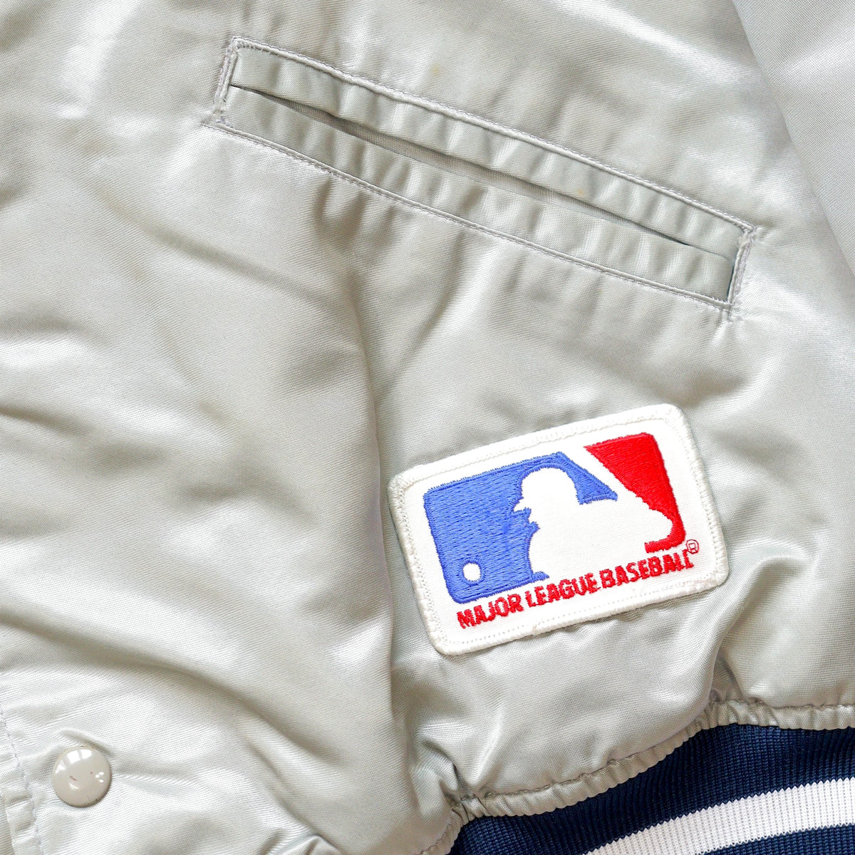 70s–80s New York Yankees Satin Varsity Jacket / Made in USA