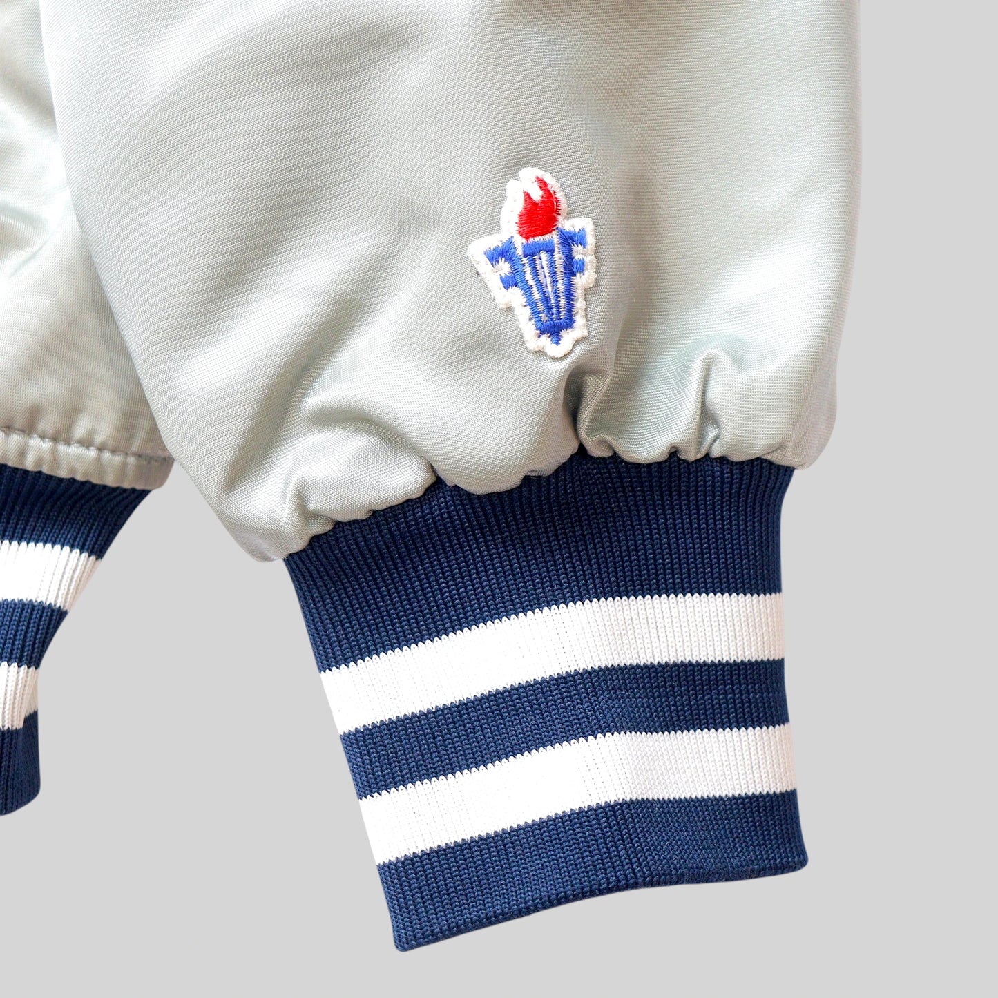 70s–80s New York Yankees Satin Varsity Jacket / Made in USA