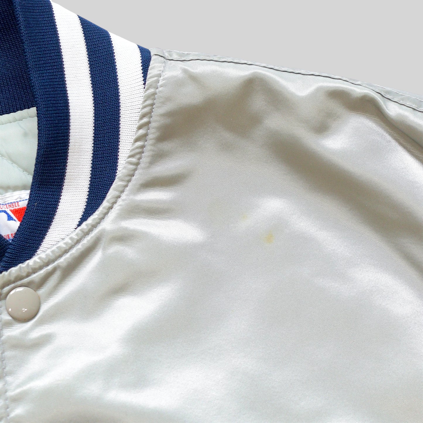 70s–80s New York Yankees Satin Varsity Jacket / Made in USA