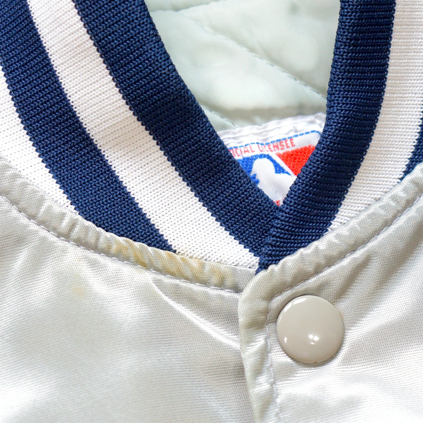 70s–80s New York Yankees Satin Varsity Jacket / Made in USA