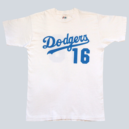 90s Los Angeles Dodgers #16 Nomo T-Shirt / Made in USA