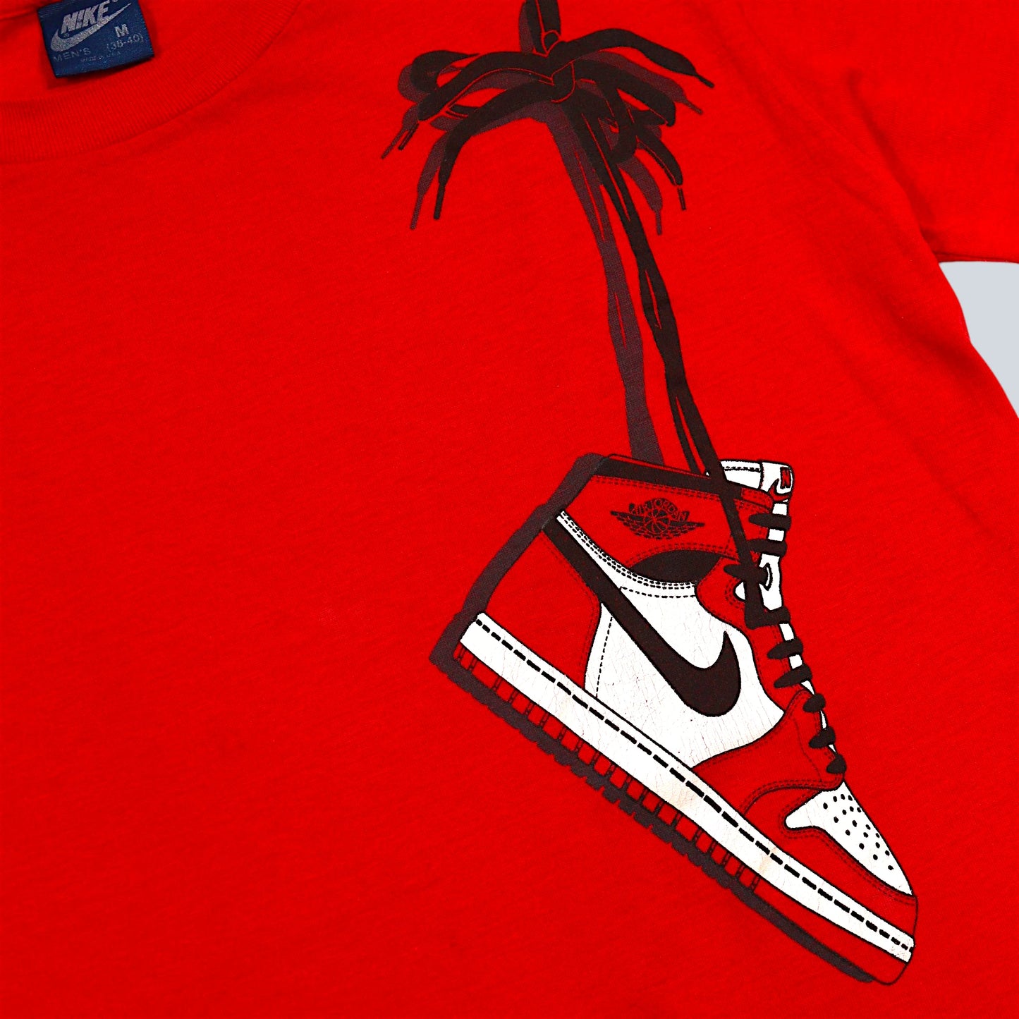 1985 AIR JORDAN 1 "Over The Shoulder" T-Shirt / Made in USA