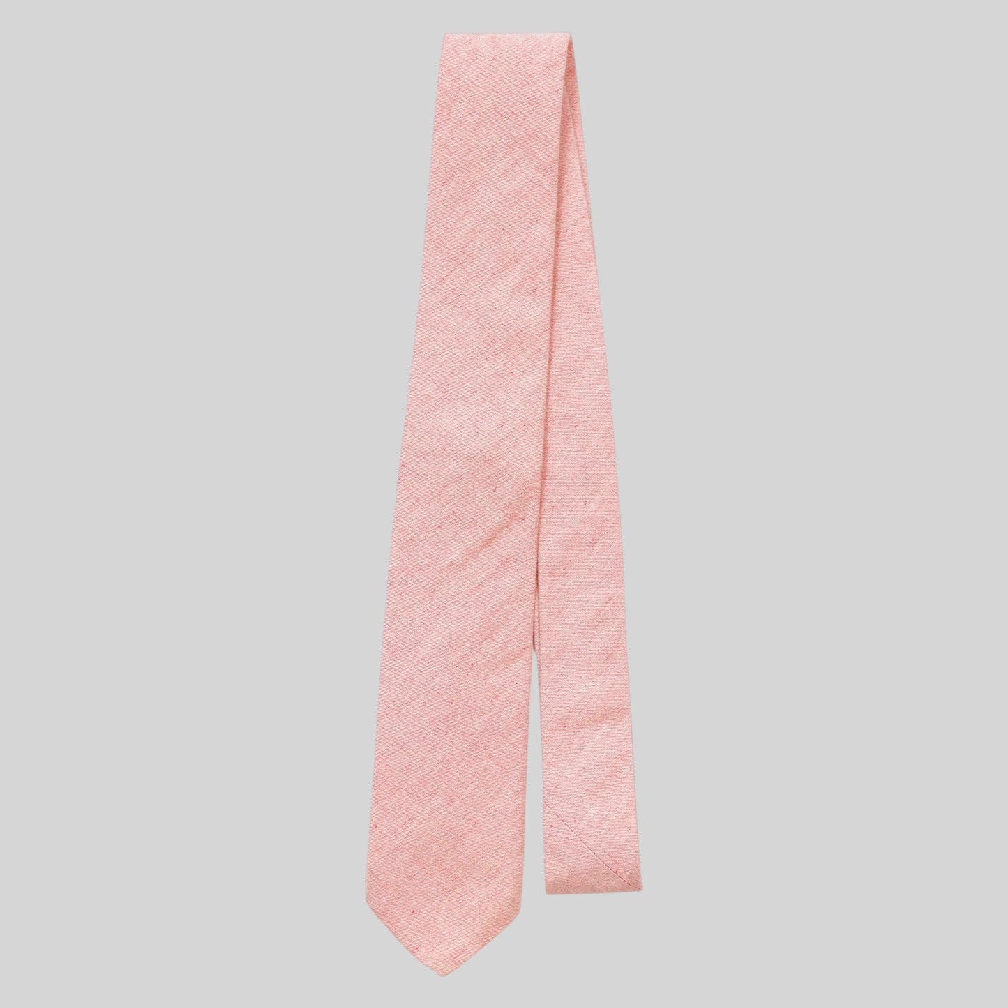 Cotton Chambray Narrow Tie