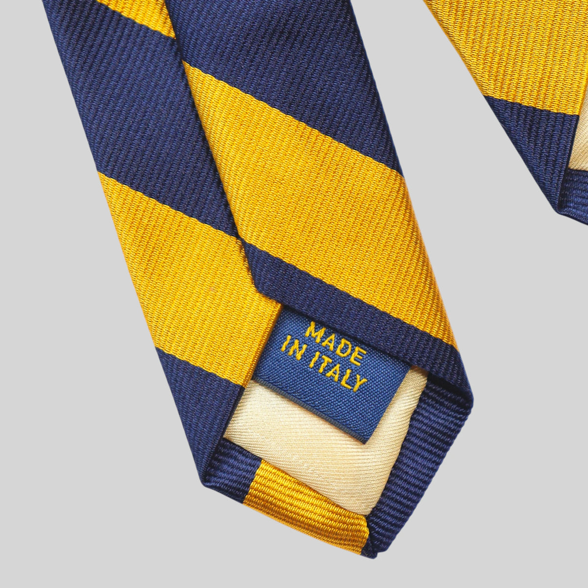 00s Silk Regimental Stripe Tie / Hand Made in ITALY