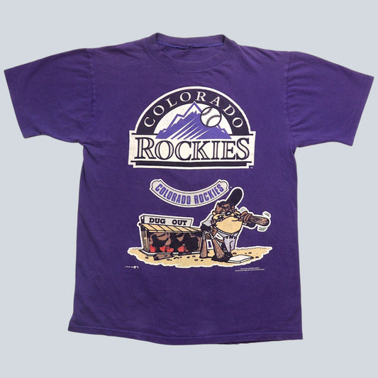 95s COLORADO ROCKIES × Tasmanian Devil T-Shirt