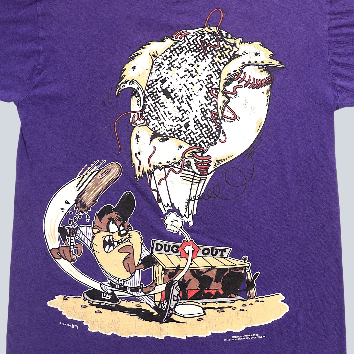 95s COLORADO ROCKIES × Tasmanian Devil T-Shirt