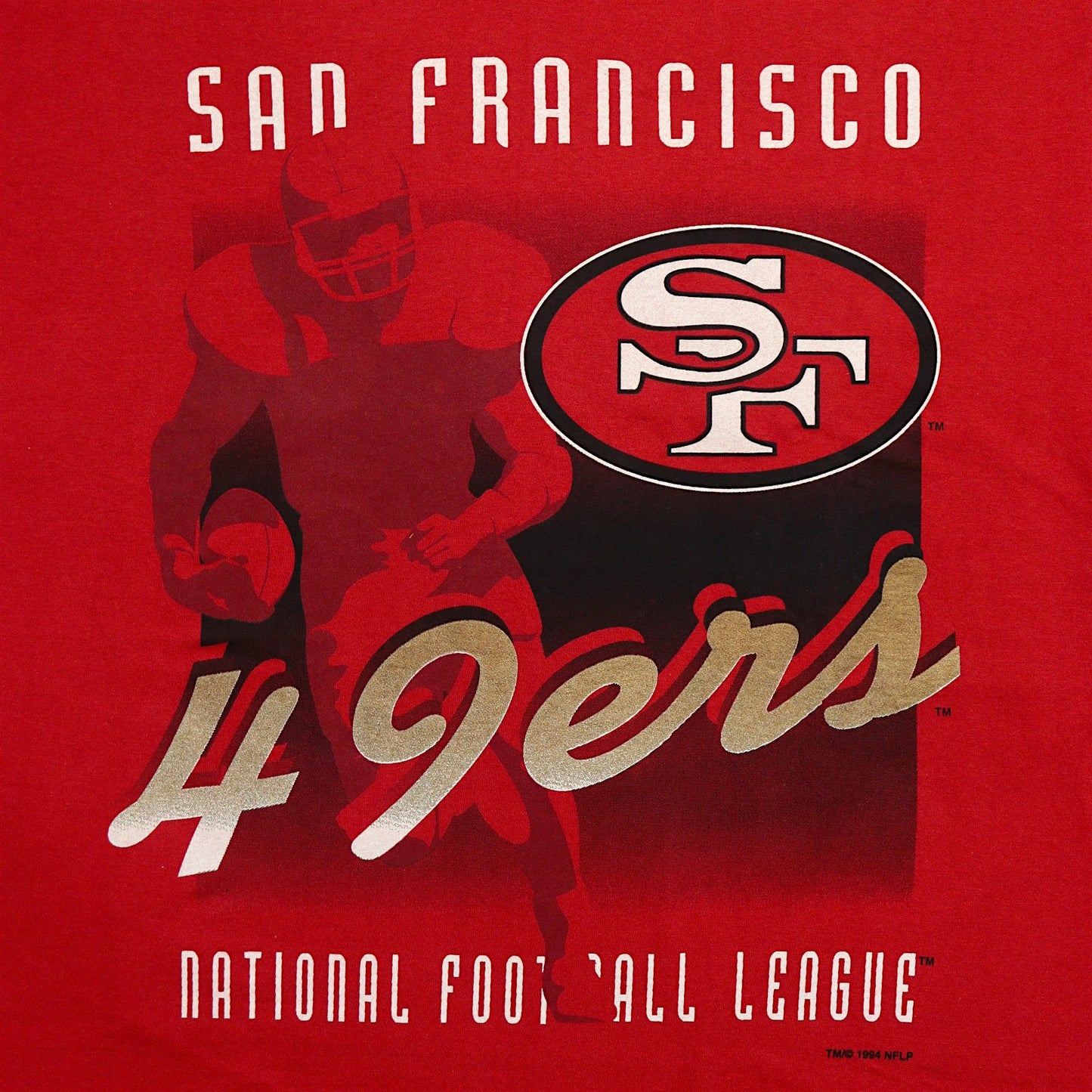 90s San Francisco 49ers Print T-Shirt
