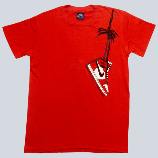 1985 AIR JORDAN 1 "Over The Shoulder" T-Shirt / Made in USA